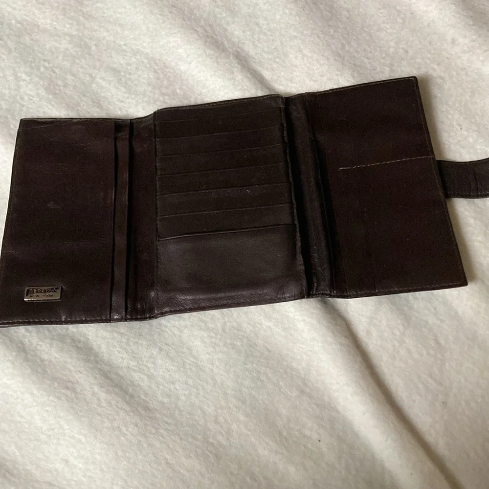 Perlina Rich Brown Leather Wallet